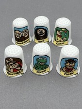 The Muppets English fine bone china thimbles full set of six
