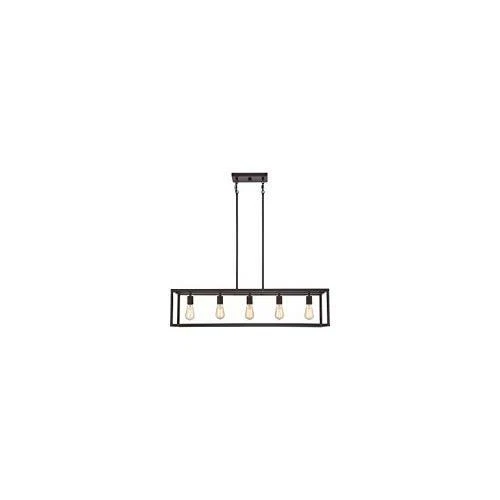 Quoizel NHR538WT 5-Light New Harbor Island Chandelier in Western Bronze - Picture 5 of 5