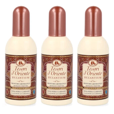 tesori d´Oriente Byzantium Aromatisches Parfum Eau de Toilette 3x 100 ml