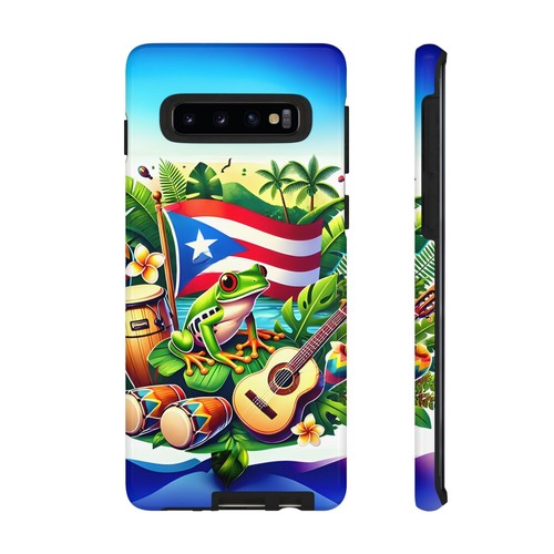 Custodia telefono Tropical Porto Rico - design rana colorata, regalo per Boricua, - Foto 102 di 106