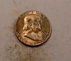 1953 Franklin Half Dollar * Gem BU (toned) * 90% Silver * XH491
