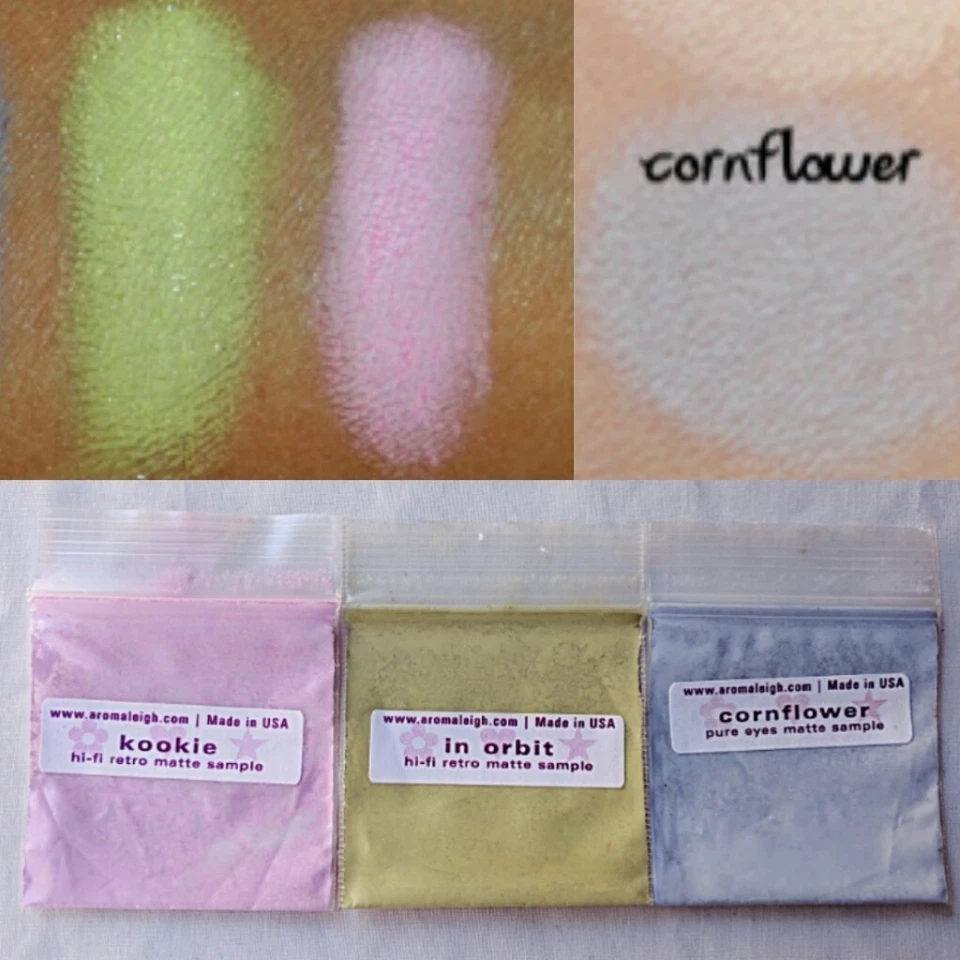 Lote masivo de muestras de maquillaje de ojos mineral vintage de Aromaleigh Foto 4 de 4