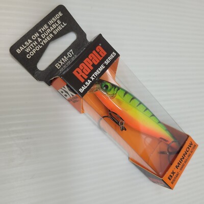 Lot De 3 Leurres Rapala BX Minnow Xtreme Series RXM-07 - Neufs, Emballage Imparfait