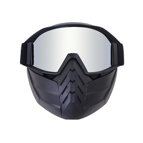 Detachable Face Mask Cycling Goggles Mountain Bike Glasses MTB BMX Eyewear - Picture 16 of 16