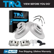 TRQ Front Brake Pad & Rotor Kit For Buick Cadillac