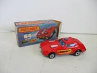 Matchbox Lesney Superfast SF64 Fire Chief Car- OUTLINED CREST label, boxed