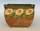 Roseville Pottery 357-7 Dahlrose Vase