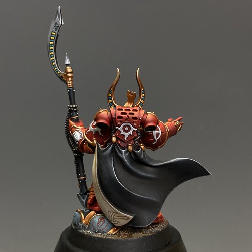 Warhammer Ahzek Ahriman Imperium Armies Thousand Sons Chaos Sorcerer Pro Painted - Picture 3 of 5