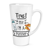 Trust Me I'm A LäUfer 483Ml Groß Latte Becher Tasse Worlds Best Favorit Scherz