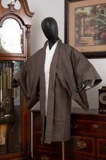 DEAR VANILLA JAPANESE HAORI JACKET MEN'S KIMONO AUTHENTIC JAPAN GENUINE VINTAGE