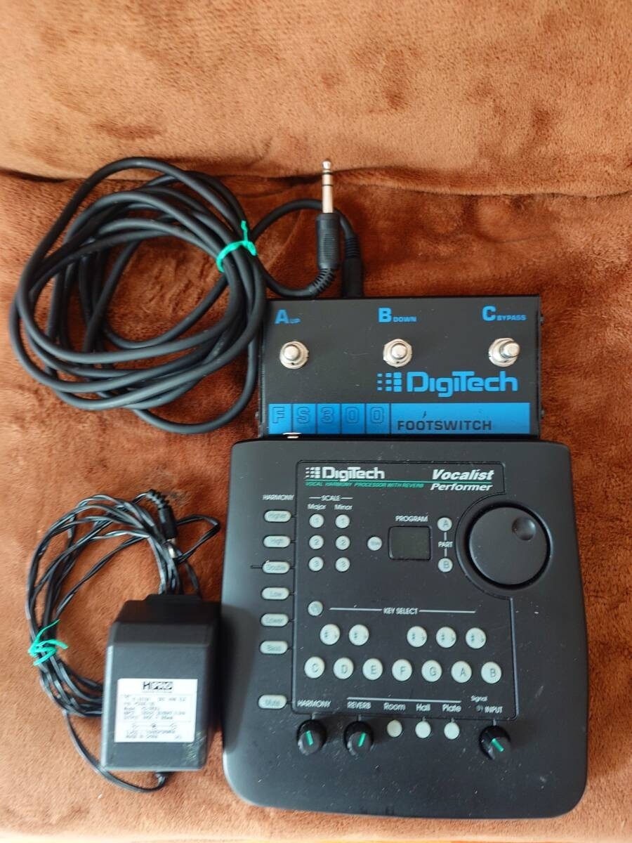 Digitech Vocalist Performer Vocal Harmony Processor Multi Effects