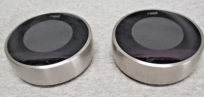 Nest 2nd Generation Learning Thermostat   Silver   Working   No App Support