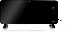 Princess 348200 Glass Smart Panel Heater 2000W Smart Control and Free App Black