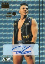 Sammy Guevara # PP-12 Auto 2022 AEW Metal Universe Skybox Premium Star Sapphire