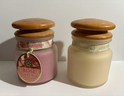 Rose Garden Aroma Candle & Gardenia Romance Scented Candles