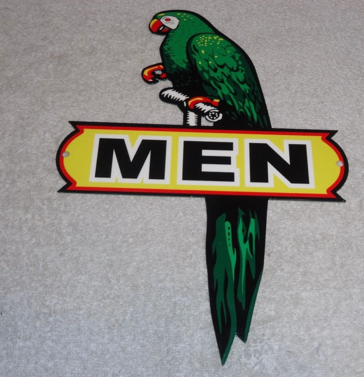 Restroom Sign In Original Advertising Signs (1930-1969) for sale