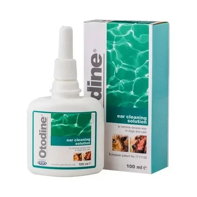 ICF Otodine Ear Cleaner Solution for Cats & Dogs 100ml