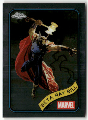 Topps Marvel Chrome 2025 Card No. 65 Beta Ray Bill