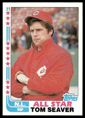 1982 Topps #346a Tom Seaver Cincinnati Reds NM 42073