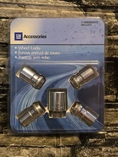 GM Accessories 09599472 McGard 046172 WHEEL SECURITY LOCK SET W/ KEY 2017-2023