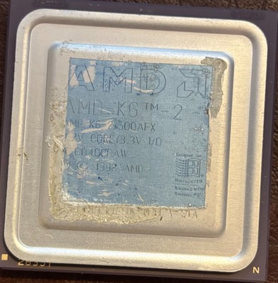 Vintage AMD K6-2 300MHz (AMD-K6-2/300AFR) Processor