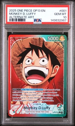 Luffy 2025 Luffy #OP13 Alt Art