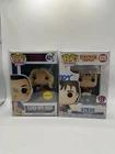 Funko Pop Stranger Things Lot Steve #829 Baskin Robbins Exclusive + Eleven #421