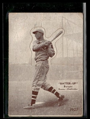 1934 Batter up Berger EX Set Break #NNO