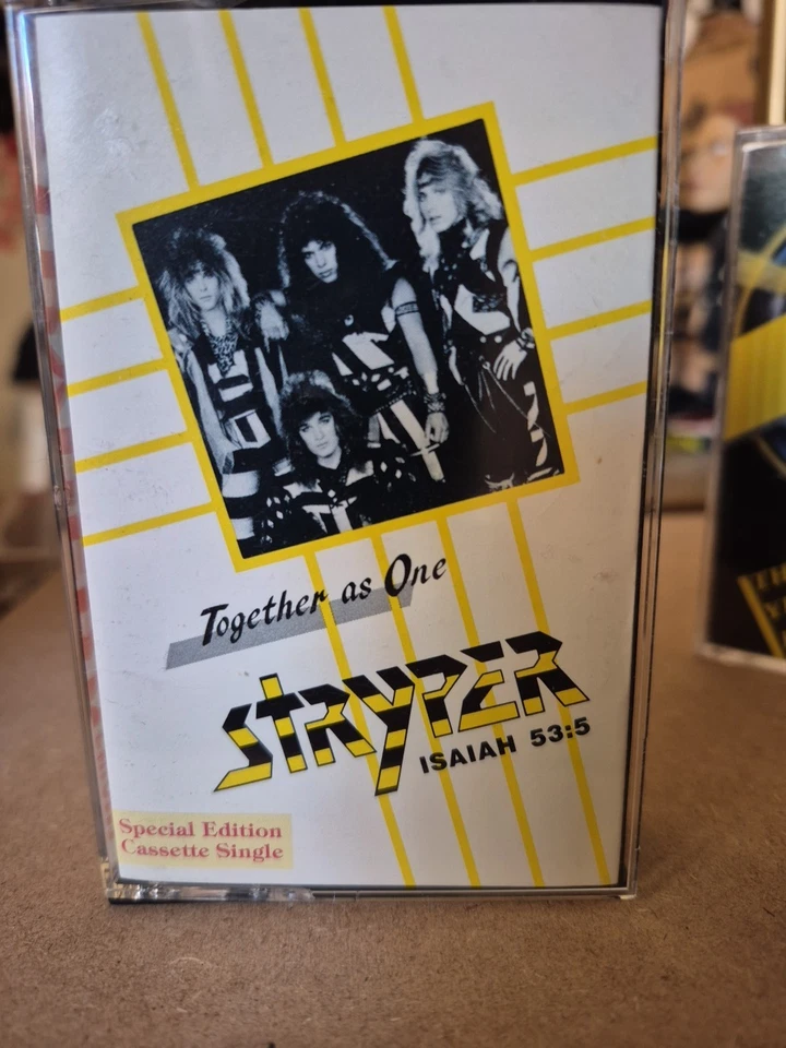 STRYPER, CASSETTE LOT!, TOGETHER AS ONE, YELLOW & BLACK ATTACK, TO HELL WITH... - Image 2 of 4