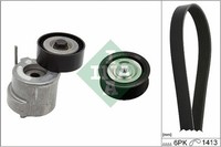 Keilrippenriemensatz Schaeffler INA 529 0305 10 FüR Opel Signum Vectra Caravan
