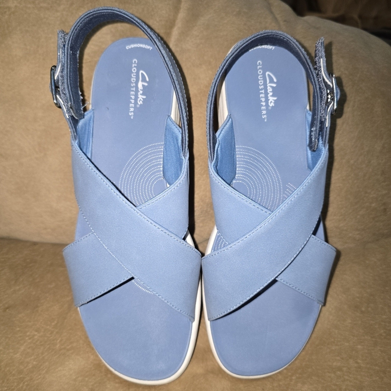 Clarks Cloud  Steppers Backstrap Sandals - Drift … - image 3