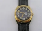 Vintage Timex Telephone Dial Watch Deep Purple Dial Day/Date 1974 Working