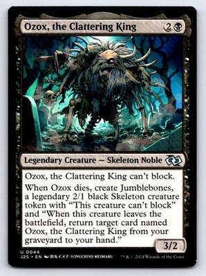 Ozox, the Clattering King (Anime) 44 Foundations Jumpstart Magic: The Gathering