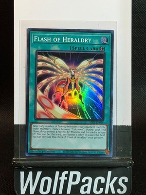 Yu-Gi-Oh! TCG Alliance Insight - Flash of Heraldry ALIN-EN056 Super Rare