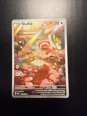 Pokémon TCG Stufful Alt Art Illustration 154/132