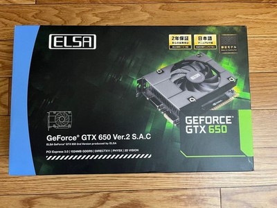 ELSA GeForce GTX 650 Ver.2 1GB GDDR5 PCI Express 3.0 Graphics Card Tested