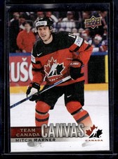 2017-18 Upper Deck Team Canada #TCC-9 Mitch Marner Team Canada Canvas