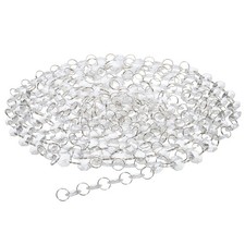 Clear Crystal Garland Strands, 16.4 Ft Acrylic Octagon Chandelier Bead Chains