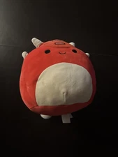 Squishmallow 8 Dinosaur Sergio Anklyosaurus Plush Toy Stuffed Animal