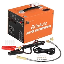 TOAUTO Compresor de aire A1X PCP, 4500Psi 30Mpa, sin agua/aceite, A1X-CA