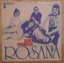 Vinyl Single Los Diablos - Rosana Odeon 1975 ...
