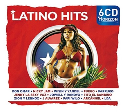 HORIZON-LATINO HITS - DON OMAR, NICKY JAM, FUEGO, FARRUKO, LDA U,A,  6 CD NEU