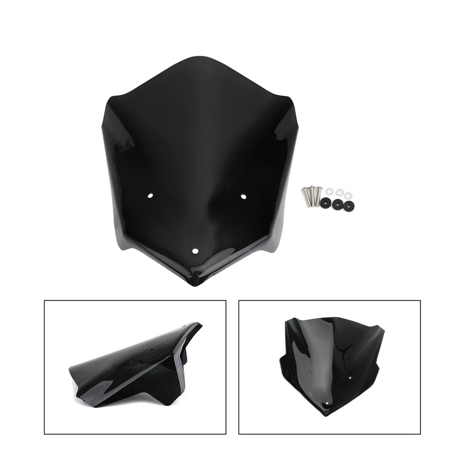 Carenado parabrisas de motocicleta doble burbuja humo BMW F800R 2015-2020 Foto 3 de 4