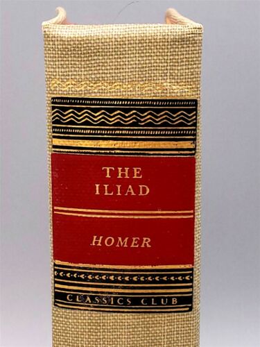 Homer The Iliad 1942 Classics Club Poetry Books - Foto 2 di 12