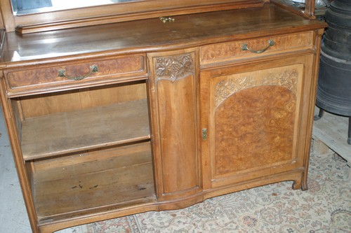 Büffet Jugenstil Anrichte Vertiko Schrank Esszimmer Armin Schiffer Louis Chambry - Bild 4 von 10