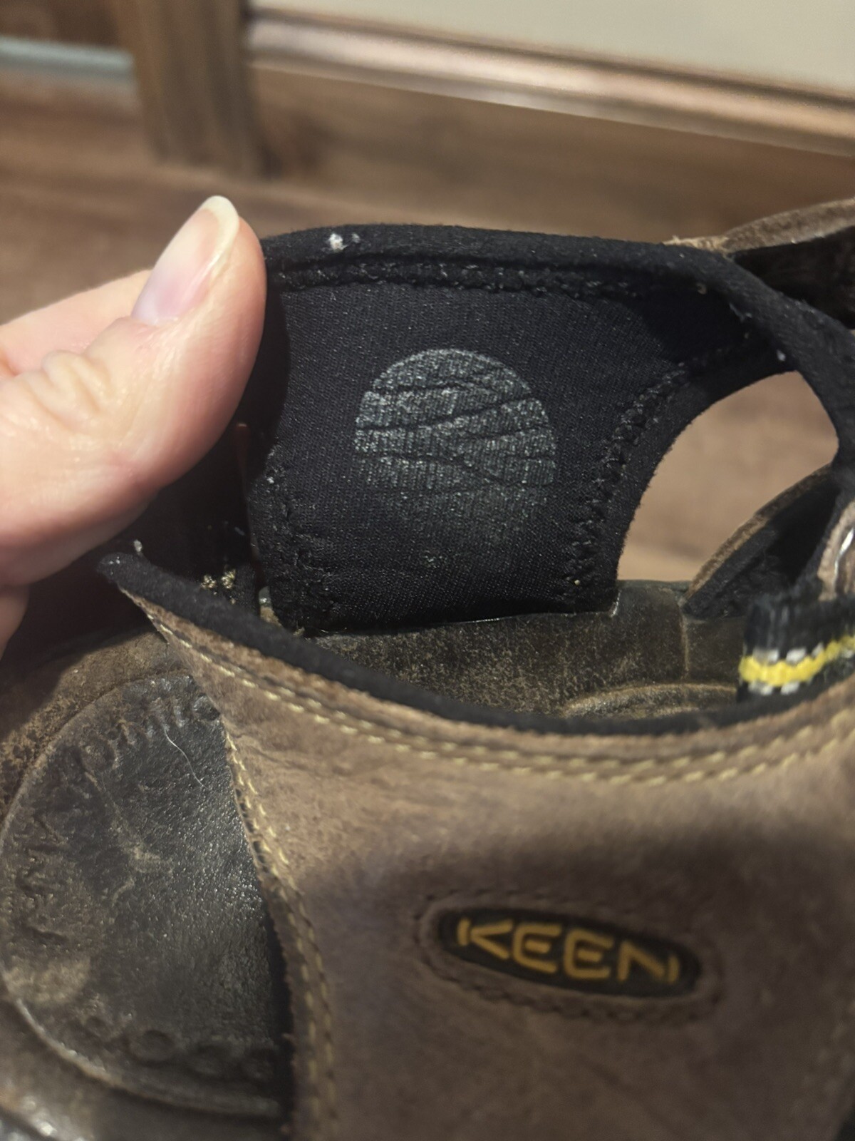 Sandalo sportivo uomo Keen Newport 1001870 impermeabile in pelle taglia 7