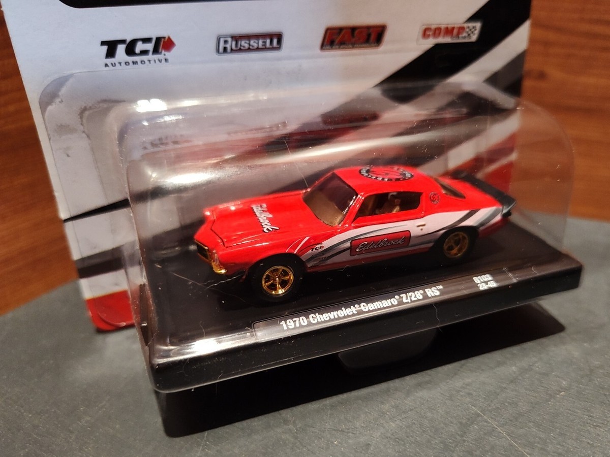 NEW M2 MACHINES CHASE 1970 CHEVROLET CAMARO Z/28 RS EDELBROCK AUTO