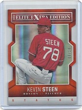 Kevin Steen 2014 Elite Extra Edition STATUS ORANGE Ser#d 06/10  Die Cut