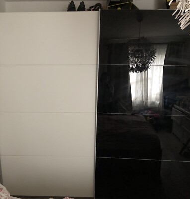 wardrobe with mirror