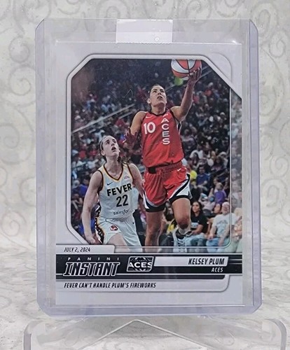 2024 Panini Instant WNBA #131 Kelsey Plum Aces / Caitlin Clark Fever